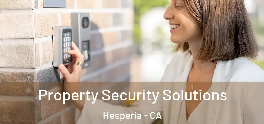  Property Security Solutions Hesperia - CA